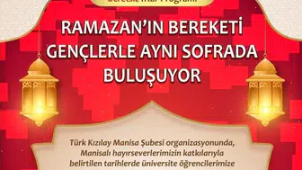 Türk Kızılay'dan öğrencilere iftar desteği