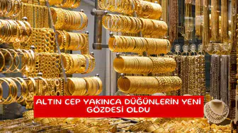 Altın cep yakınca düğünlerin yeni gözdesi oldu