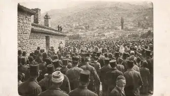 Manisa mesir macunuyla ilgili en eski fotoğraf