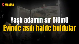 Yaşlı adamın sır ölümü! Evinde asılı halde buldular