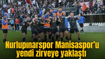Nurlupınarspor Manisaspor’u yendi zirveye yaklaştı