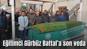Eğitimci Gürbüz Battal’a son veda