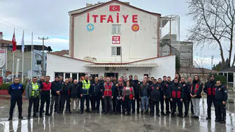 Belediye personeline yüksekte çalışma eğitimi