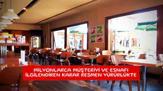 Milyonlarca müşteriyi ve esnafı ilgilendiren karar resmen yürürlükte
