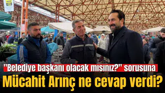 Vatandaşın "belediye başkanı olacak mısınız" sorusuna Arınç'tan yanıt