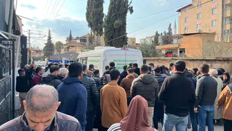 İran’da hayatını kaybeden tır şoförünün cenazesi baba ocağına getirildi