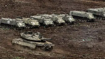 Lübnan'ın güneyine kara harakatı başladı