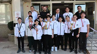 İl Müdürü Yunus Öztürk su topu sporcularını ağırladı