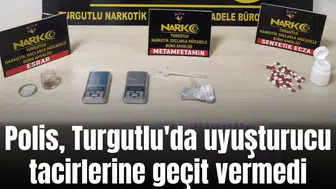 Polis, Turgutlu'da uyuşturucu tacirlerine geçit vermedi