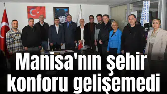 Başkan Canuyar: Manisa'nın şehir konforu gelişemedi