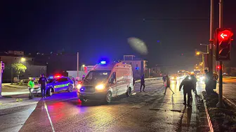 Kula'da yaşlı kadına otomobil çarptı