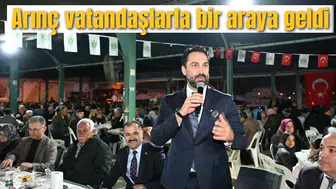 Arınç vatandaşlarla bir araya geldi