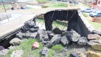 Köy fırının tavanı çöktü: 1 kişi hayatını kaybetti