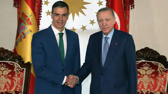 Cumhurbaşkanı Erdoğan, İspanya Başbakanı Sanchez'le görüştü