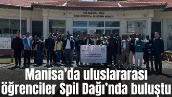 Uluslararası öğrenciler Spil’de buluştu