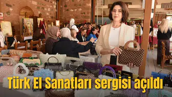 Türk El Sanatları Sergisi açıldı