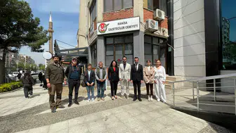 Manisa Barosundan Gazeteciler Cemiyetine ziyaret