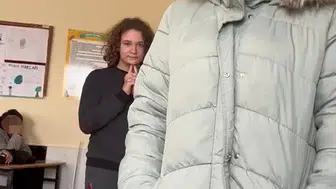 Cani saldırganın sınıftaki görüntüleri çıktı!