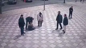 Polis memurunun dikkati hayat kurtardı