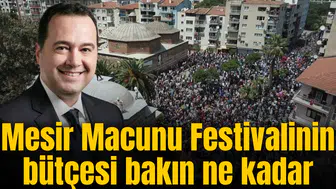 Mesir Macunu Festivalinin bütçesi bakın ne kadar
