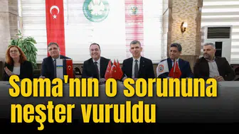 Soma'nın o sorununa neşter vuruldu