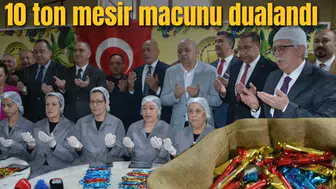 10 ton mesir macunu dualandı