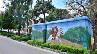 Manisa’nın duvarları ve trafolara estetik dokunuş