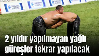 Manisa'da Yunt Dağ Yağlı Güreşleri tekrar başlıyor