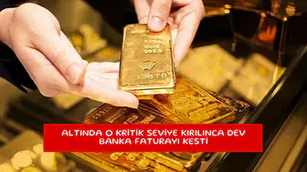 Altında o kritik seviye kırılınca dev banka faturayı kesti