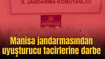 Manisa jandarmasından uyuşturucu tacirlerine darbe