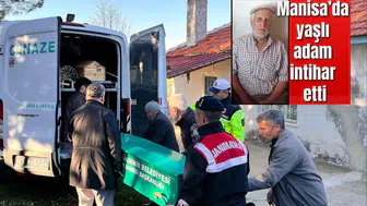 Manisa'da yaşlı adam intihar etti