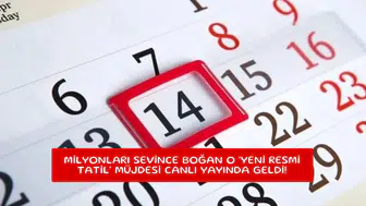 Milyonları sevince boğan o 'yeni resmi tatil' müjdesi canlı yayında geldi!