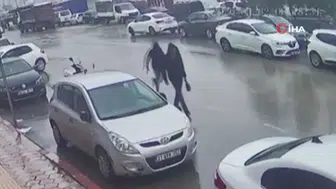 Kapkaççı ile kuyumcunun kovalamacası görenleri şaşkına çevirdi