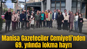 Manisa Gazeteciler Cemiyeti’nden 69. yılında lokma hayrı