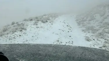 Nemrut Kalderası beyaza büründü