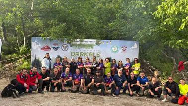 Darkale'de doğa sporları şenliği
