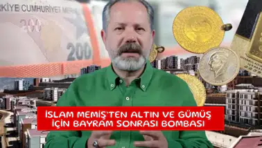 İslam Memiş’ten altın ve gümüş için bayram sonrası bombası