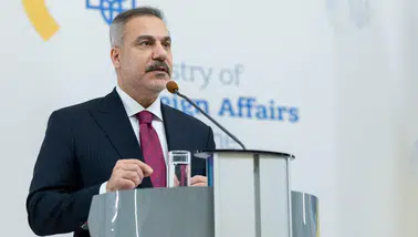 Bakan Fidan'dan Kiev'de savaş açıklaması