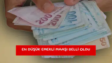 En düşük emekli maaşı belli oldu