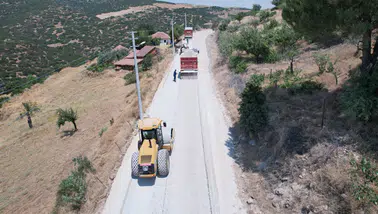 Büyükşehir Manisa'nın yollarını yenilemeye devam ediyor