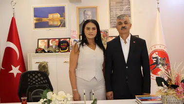 Manisa Ölümsüz Kahramanlar Sosyal Yardımlaşma ve Dayanışma Derneği Başkan Büyükburç’u ağırladı