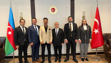 HOŞGÜL’DEN BAKÜ’DE BÜYÜKELÇİ AKGÜN’E ZİYARET