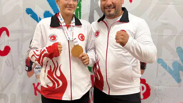 Manisa BBSK'lı Sevdet Çaçur, dünya üçüncüsü oldu