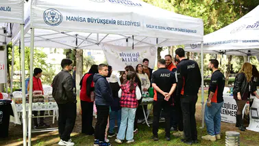 Manisa’da Umut Vagonu 3. Gönüllü Festivali düzenlendi