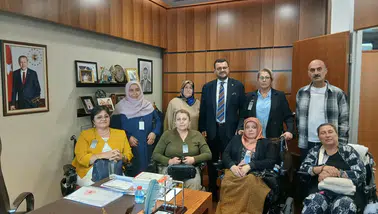 Manisa Bedensel Engelliler Derneği’nden Ankara’da hak ve talepler için temaslar