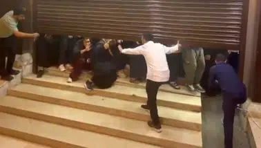 İndirim izdihamı kamerada: