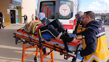 Tamir ettiği traktör az daha sonu oluyordu