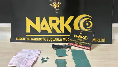 Turgutlu'da polisten uyuşturucu operasyonu