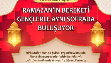 Türk Kızılay'dan öğrencilere iftar desteği