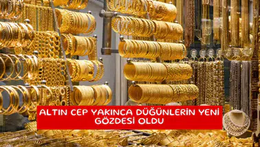 Altın cep yakınca düğünlerin yeni gözdesi oldu
